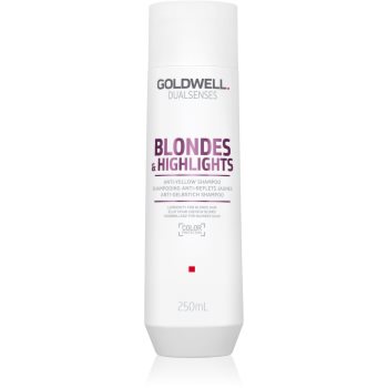 Goldwell Dualsenses Blondes & Highlights șampon pentru păr blond neutralizeaza tonurile de galben - imagine 2